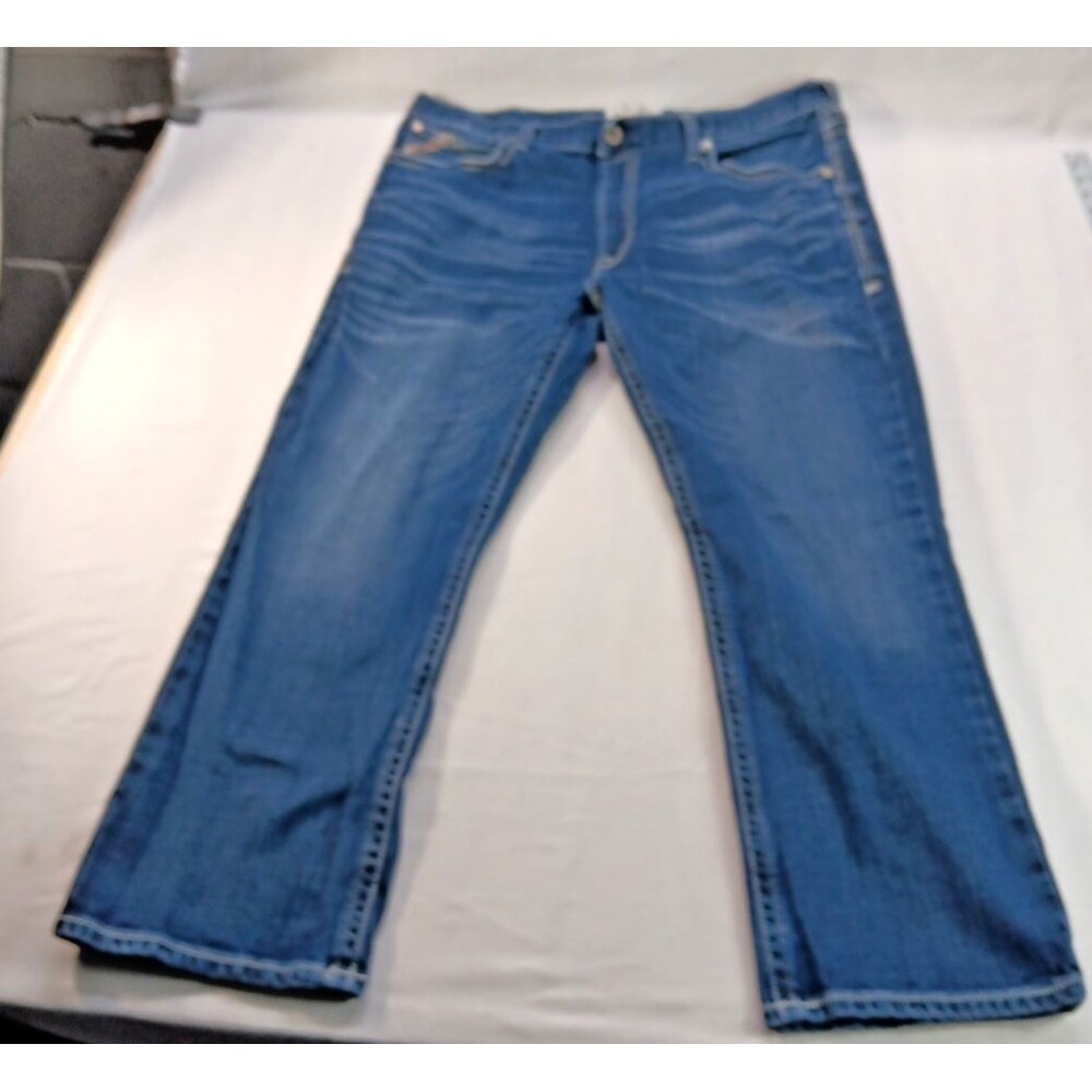 Ariat Rebar M4 Jeans Mens 40x30 Relaxed Bootcut DuraStretch Workwear Denim